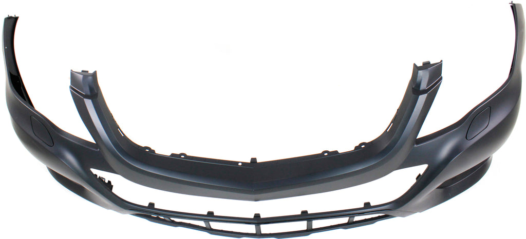 GLK-CLASS 13-15 FRONT BUMPER COVER, Prmd, w/o AMG Styling Pkg, w/ HLW Holes, w/o Parktronic Holes