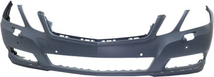 E350/E400 11-13 FRONT BUMPER COVER, Prmd, w/ Elegance Pkg, w/o AMG Styling Pkg, w/ Headlight Washer Holes and Parktronic Holes, Hybrid(Sdn)/Wgn