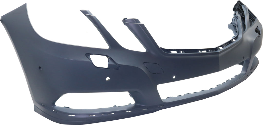 E350/E400 11-13 FRONT BUMPER COVER, Prmd, w/ Elegance Pkg, w/o AMG Styling Pkg, w/ Headlight Washer Holes and Parktronic Holes, Hybrid(Sdn)/Wgn