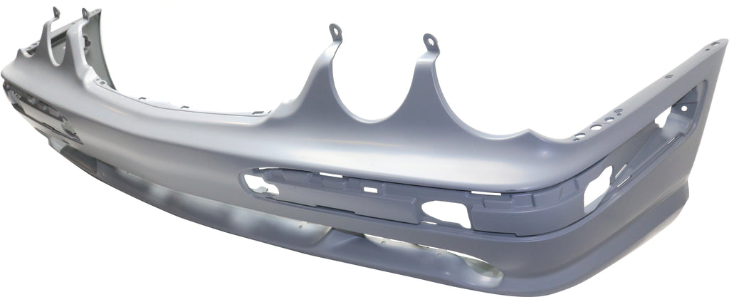 E-CLASS 00-03 FRONT BUMPER COVER, Primed, w/ AMG Styling Pkg, w/o HLW Holes, (Sedan 00-03)/Wagon