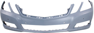 E350/E400 11-13 FRONT BUMPER COVER, Prmd, w/ Elegance Pkg, w/o AMG Styling Pkg, w/o Headlight Washer Holes, w/ Parktronic Holes, Hybrid(Sdn)/Wgn