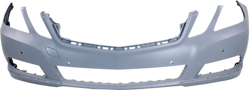E350/E400 11-13 FRONT BUMPER COVER, Prmd, w/ Elegance Pkg, w/o AMG Styling Pkg, w/o Headlight Washer Holes, w/ Parktronic Holes, Hybrid(Sdn)/Wgn