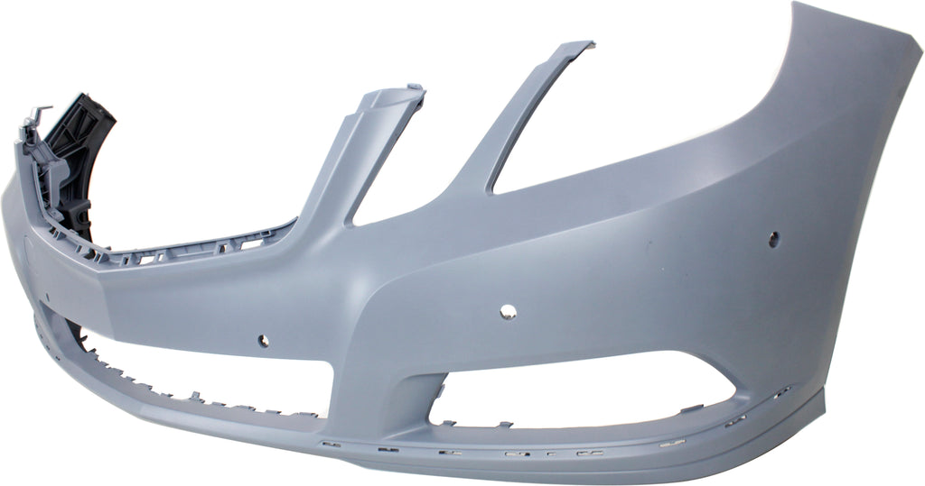 E350/E400 11-13 FRONT BUMPER COVER, Prmd, w/ Elegance Pkg, w/o AMG Styling Pkg, w/o Headlight Washer Holes, w/ Parktronic Holes, Hybrid(Sdn)/Wgn