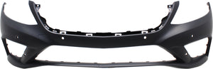 S550/S600 14-17 FRONT BUMPER COVER, Primed, w/ AMG Styling Package, w/ Parktronic Holes, Sedan