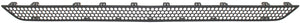 ML-CLASS 98-05 FRONT BUMPER GRILLE, Primed, Air Intake, (163) Chassis