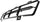 MOUNTAINEER 06-10 FRONT BUMPER GRILLE, Black