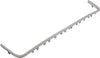 MILAN 06-09 FRONT BUMPER GRILLE, Bar, Ptd-Silver