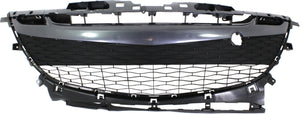 MAZDA 3 10-11 FRONT BUMPER GRILLE, Gray, 2.5L