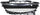 MAZDA 3 10-11 FRONT BUMPER GRILLE, Gray, 2.5L