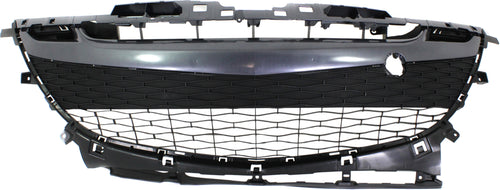 MAZDA 3 10-11 FRONT BUMPER GRILLE, Gray, 2.5L