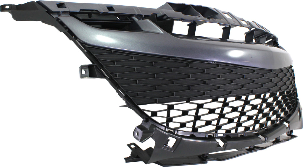 MAZDA 3 10-11 FRONT BUMPER GRILLE, Gray, 2.5L