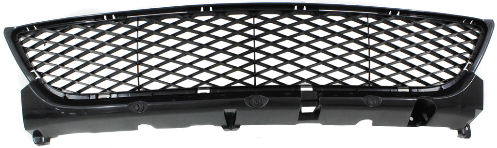 MAZDA 3 04-06 FRONT BUMPER GRILLE, Front Cover, Black, Standard Type, Sedan - CAPA