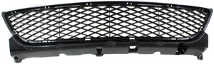 MAZDA 3 04-06 FRONT BUMPER GRILLE, Front Cover, Black, Standard Type, Sedan - CAPA
