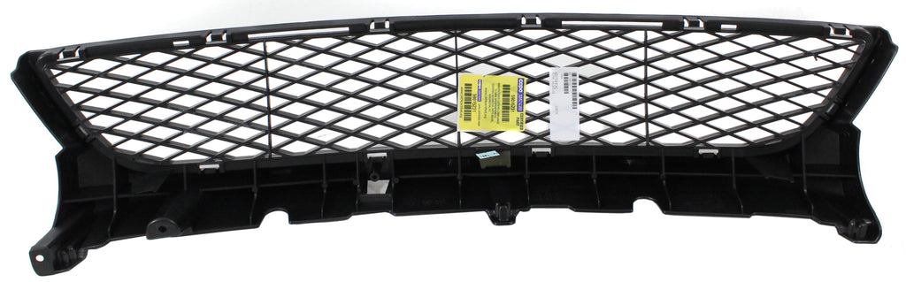 MAZDA 3 04-06 FRONT BUMPER GRILLE, Front Cover, Black, Standard Type, Sedan - CAPA
