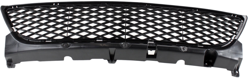 MAZDA 3 04-06 FRONT BUMPER GRILLE, Front Cover, Black, Standard Type, Sedan