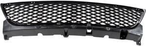 MAZDA 3 04-06 FRONT BUMPER GRILLE, Front Cover, Black, Standard Type, Sedan