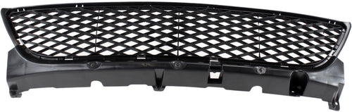 MAZDA 3 04-06 FRONT BUMPER GRILLE, Front Cover, Black, Standard Type, Sedan