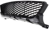 MAZDA 3 04-06 FRONT BUMPER GRILLE, Front Cover, Black, Standard Type, Sedan