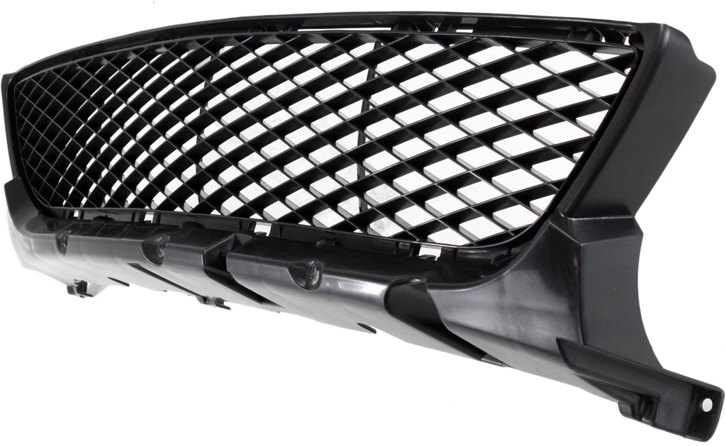 MAZDA 3 04-06 FRONT BUMPER GRILLE, Front Cover, Black, Standard Type, Sedan