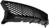 MAZDA 3 04-06 FRONT BUMPER GRILLE, Front Cover, Black, Standard Type, Sedan