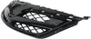 MAZDA 3 10-11 FRONT BUMPER GRILLE, Textured Gray, 2.0L Eng. - CAPA