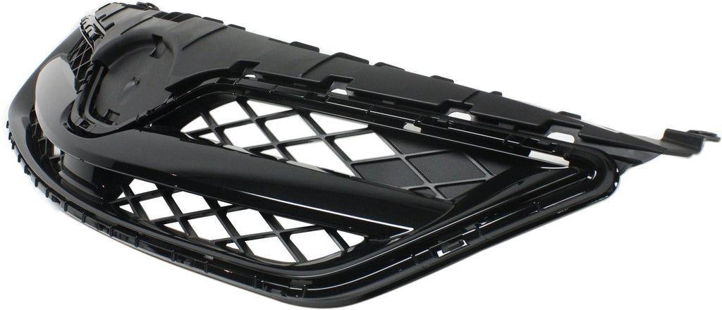 MAZDA 3 10-11 FRONT BUMPER GRILLE, Textured Gray, 2.0L Eng. - CAPA
