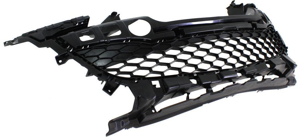 MAZDA 3 12-13 FRONT BUMPER GRILLE, Textured Gray, (Hatchback, 2.0/2.5L Eng)/Sedan - CAPA