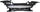 MAZDA 3 12-13 FRONT BUMPER GRILLE, Textured Gray, (Hatchback, 2.0/2.5L Eng)/Sedan - CAPA
