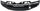 MAZDA 3 12-13 FRONT BUMPER GRILLE, Lower, Black, w/ FogLmp,(Hatchback, ex. 2.3L Eng/Sedan) - CAPA
