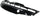 MAZDA 3 12-13 FRONT BUMPER GRILLE, Lower, Black, w/ FogLmp,(Hatchback, ex. 2.3L Eng/Sedan) - CAPA