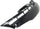 MAZDA 3 12-13 FRONT BUMPER GRILLE, Lower, Black, w/ FogLmp,(Hatchback, ex. 2.3L Eng/Sedan) - CAPA