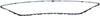 CX-7 10-12 FRONT BUMPER GRILLE, Lower, Garnish, Primed, w/ Fog Lights