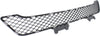ML-CLASS 09-11 FRONT BUMPER GRILLE, Air Inlet, Black, w/o AMG Styling and Sport Pkg