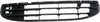 MIRAGE 14-15 FRONT BUMPER GRILLE, Lower, Textured Gray - CAPA