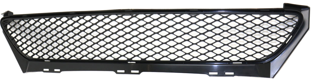 SLK-CLASS 05-11 FRONT BUMPER GRILLE, Center, Textured Black, w/o AMG Styling Package
