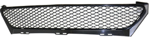 SLK-CLASS 05-11 FRONT BUMPER GRILLE, Center, Textured Black, w/o AMG Styling Package