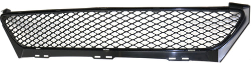 SLK-CLASS 05-11 FRONT BUMPER GRILLE, Center, Textured Black, w/o AMG Styling Package