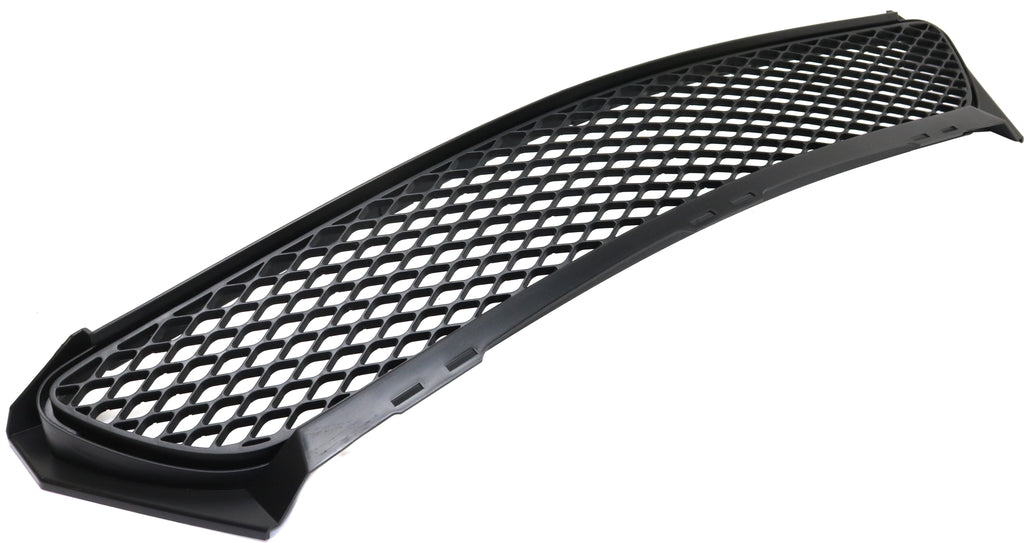 SLK-CLASS 05-11 FRONT BUMPER GRILLE, Center, Textured Black, w/o AMG Styling Package