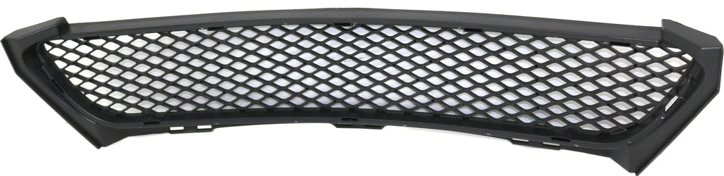 SLK-CLASS 05-11 FRONT BUMPER GRILLE, Center, Textured Black, w/o AMG Styling Package