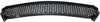 SLK-CLASS 05-11 FRONT BUMPER GRILLE, Center, Textured Black, w/o AMG Styling Package