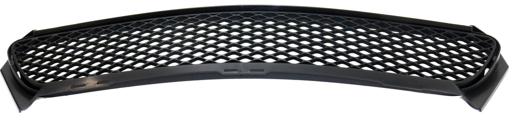 SLK-CLASS 05-11 FRONT BUMPER GRILLE, Center, Textured Black, w/o AMG Styling Package