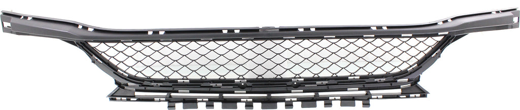 C63 AMG 15-18 FRONT BUMPER GRILLE, Center, Textured, Conv/(17-18 Cpe)/Sdn