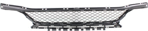 C63 AMG 15-18 FRONT BUMPER GRILLE, Center, Textured, Conv/(17-18 Cpe)/Sdn