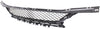 C63 AMG 15-18 FRONT BUMPER GRILLE, Center, Textured, Conv/(17-18 Cpe)/Sdn