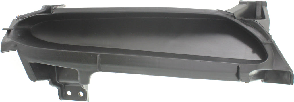 MAZDA 3 10-11 FRONT BUMPER GRILLE RH, Textured Black, Manual Trans, 2.0/2.5L Eng.