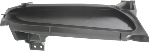 MAZDA 3 10-11 FRONT BUMPER GRILLE RH, Textured Black, Manual Trans, 2.0/2.5L Eng.