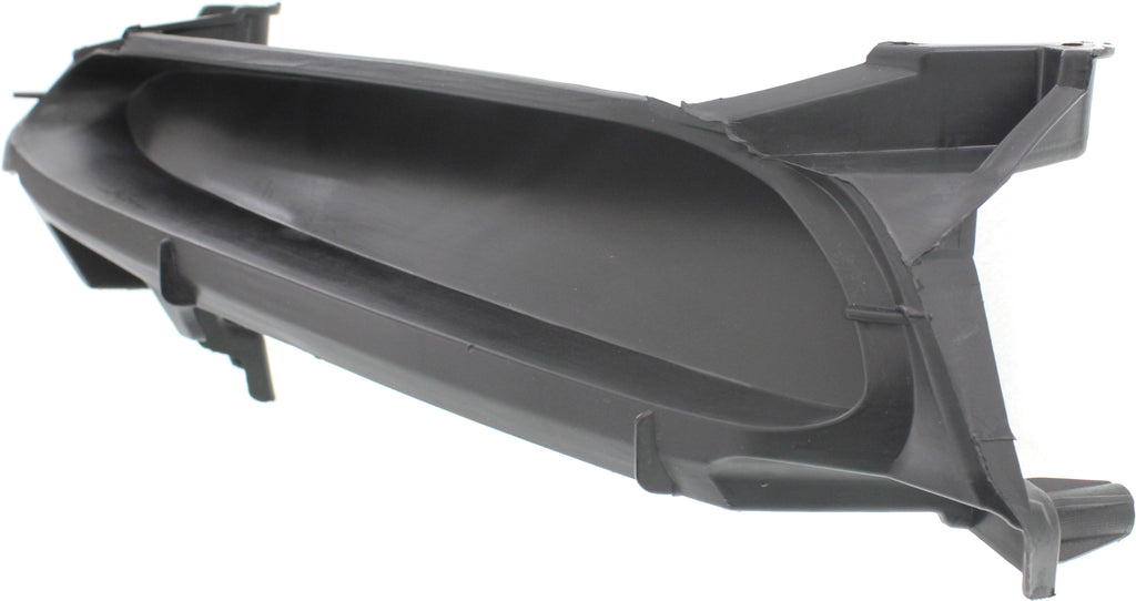 MAZDA 3 10-11 FRONT BUMPER GRILLE RH, Textured Black, Manual Trans, 2.0/2.5L Eng.