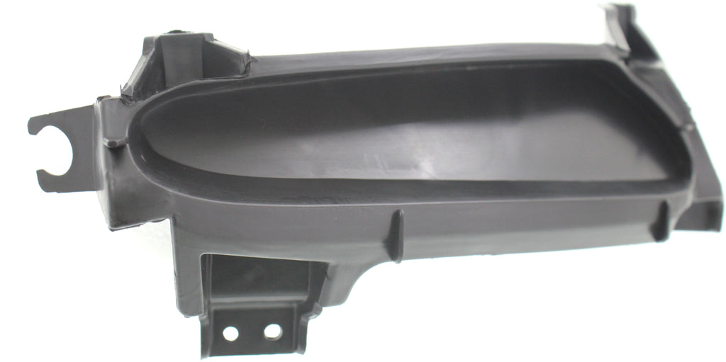 MAZDA 3 10-11 FRONT BUMPER GRILLE RH, Textured Black, Manual Trans, 2.0/2.5L Eng.