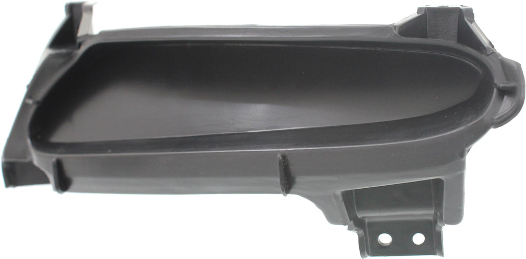 MAZDA 3 10-11 FRONT BUMPER GRILLE LH, Textured Black, Manual Trans, 2.0/2.5L Eng.