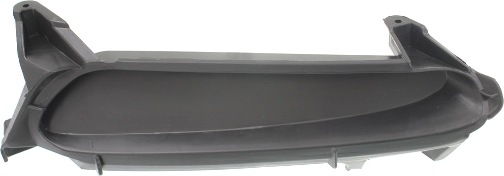 MAZDA 3 10-11 FRONT BUMPER GRILLE LH, Textured Black, Manual Trans, 2.0/2.5L Eng.